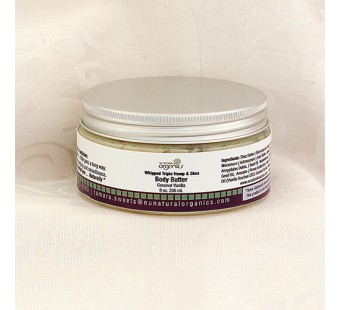 Whipped Triple Hemp and Shea Body Butter - Coconut Vanilla