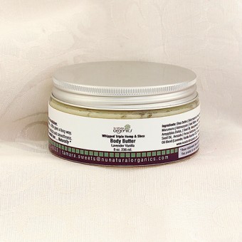 Whipped Triple Hemp and Shea Body Butter - Lavender Vanilla