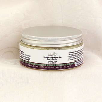 Whipped Triple Hemp and Shea Body Butter - Lavender Ylang