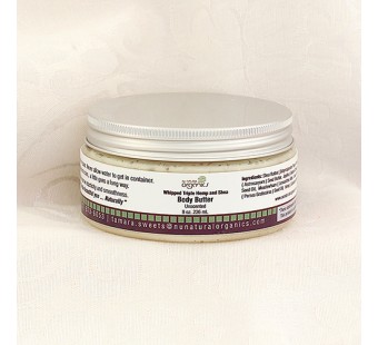 Whipped Triple Hemp and Shea Body Butter - Unscented