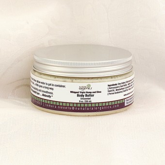 Whipped Triple Hemp and Shea Body Butter - Unscented